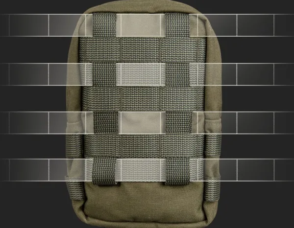 Savotta Reppujen Ja Laukkujen Tarvikkeet^Zipped GP pouch 3x4 säilytyspussi, Black