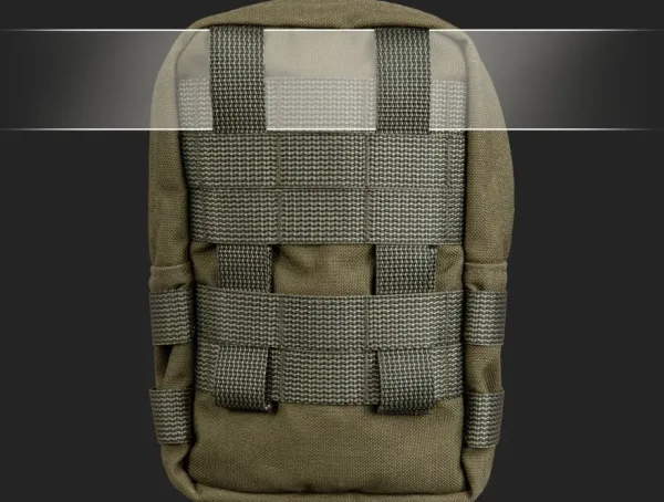 Savotta Reppujen Ja Laukkujen Tarvikkeet^Zipped GP pouch 3x4 säilytyspussi, Black