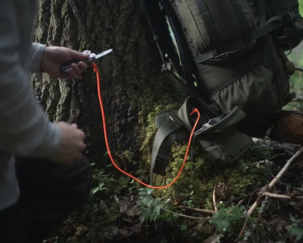 Savotta Reppujen Ja Laukkujen Tarvikkeet^Zipped GP pouch 3x4 säilytyspussi, Black