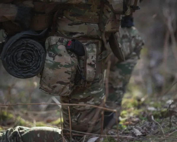 Savotta Reppujen Ja Laukkujen Tarvikkeet^Zipped GP pouch 3x4 säilytyspussi, Black