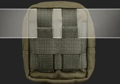 Savotta Reppujen Ja Laukkujen Tarvikkeet^Zipped GP pouch 2x2 säilytyspussi, Brown