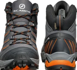 Scarpa Metsästyskengät^Maverick Mid GTX vaelluskengät, Iron Gray/Orange