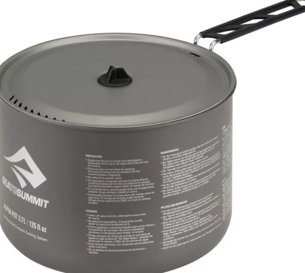 Sea to Summit Keittoastiat Ja Kahvipannut^Alpha Pot kestävä ja kevyt kattila, 3,7 L