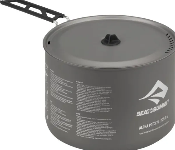 Sea to Summit Keittoastiat Ja Kahvipannut^Alpha Pot kestävä ja kevyt kattila, 3,7 L