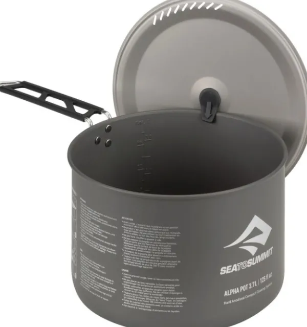 Sea to Summit Keittoastiat Ja Kahvipannut^Alpha Pot kestävä ja kevyt kattila, 3,7 L