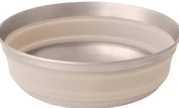 Sea to Summit Detour Stainless Steel Collapsible Bowl L Grey| Astiat Ja Ruokailuvälineet