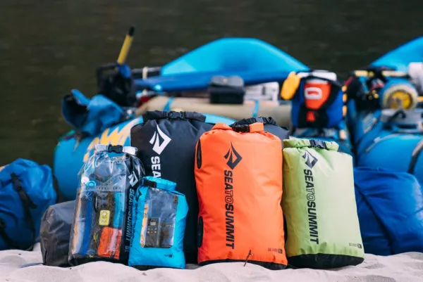 Sea to Summit Dry Sack Big River pakkauspussi, 35L, punaoranssi| Kuiva- Ja Pakkauspussit