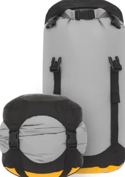 Sea to Summit Kuiva- Ja Pakkauspussit^Eco Evac Compression Drybag pakkauspussi, 8L, harmaa