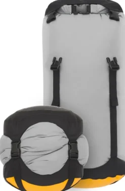 Sea to Summit Eco Evac Compression Drybag kuivapussi, 13L, harmaa| Kuiva- Ja Pakkauspussit