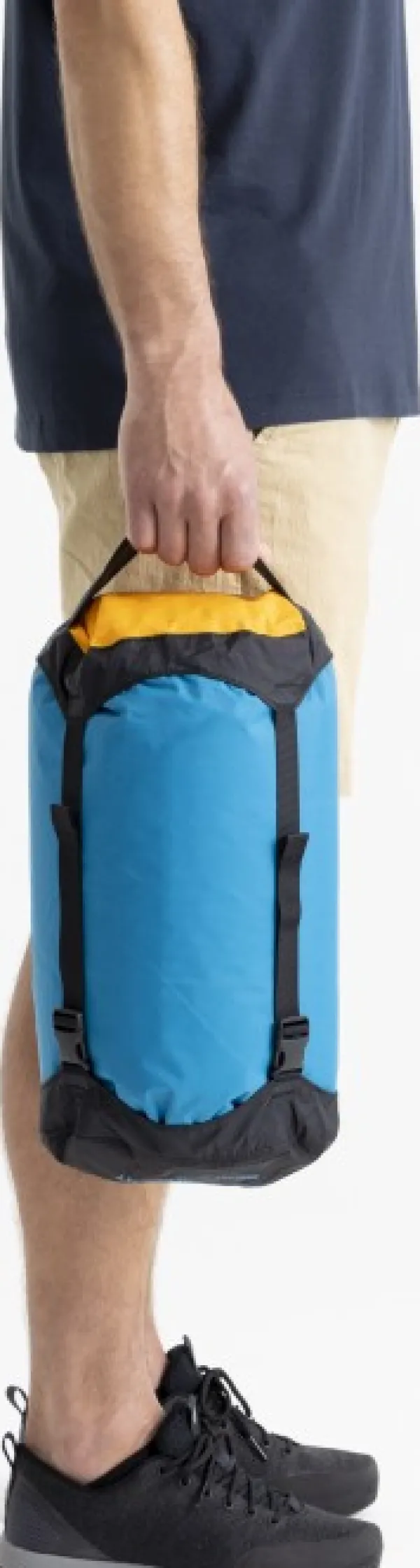 Sea to Summit Eco Evac Compression Drybag kuivapussi, 13L, harmaa| Kuiva- Ja Pakkauspussit