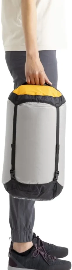 Sea to Summit Eco Evac Compression Drybag UL 20l pakkauspussi, Tile| Kuiva- Ja Pakkauspussit