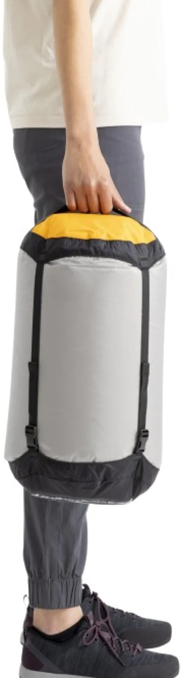 Sea to Summit Eco Evac Compression Drybag UL 20l pakkauspussi, Tile| Kuiva- Ja Pakkauspussit