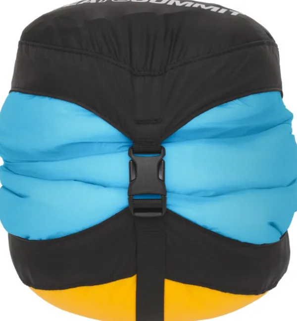 Sea to Summit Eco Evac Compression Drybag Ul kuivapussi, 13L, sininen| Kuiva- Ja Pakkauspussit