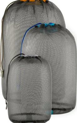 Sea to Summit Eco Mesh Stuffsack Set 5-8-13 L| Kuiva- Ja Pakkauspussit