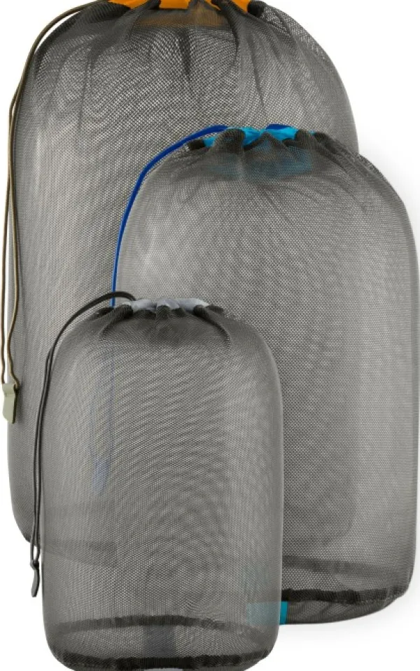 Sea to Summit Eco Mesh Stuffsack Set 5-8-13 L| Kuiva- Ja Pakkauspussit