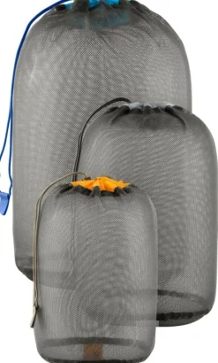 Sea to Summit Eco Mesh Stuffsack Set 3-5-8 L| Kuiva- Ja Pakkauspussit