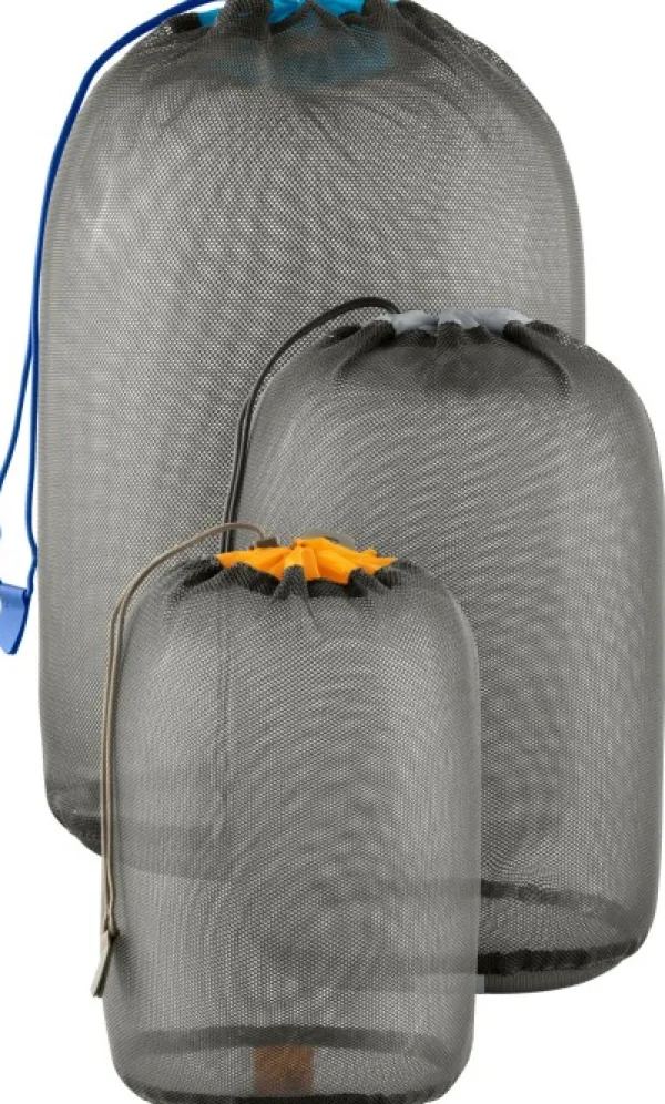 Sea to Summit Eco Mesh Stuffsack Set 3-5-8 L| Kuiva- Ja Pakkauspussit