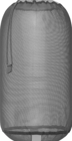 Sea to Summit Eco Mesh Stuffsack pakkauspussi, tummanharmaa, 20L| Kuiva- Ja Pakkauspussit