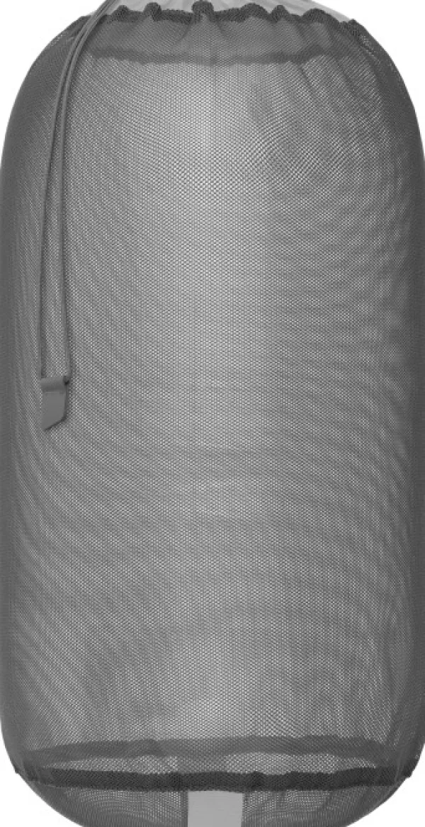 Sea to Summit Eco Mesh Stuffsack pakkauspussi, tummanharmaa, 20L| Kuiva- Ja Pakkauspussit