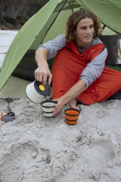 Sea to Summit Frontier UL Collapsible Kettle kokoontaitettava pannu, 1.3L| Keittoastiat Ja Kahvipannut