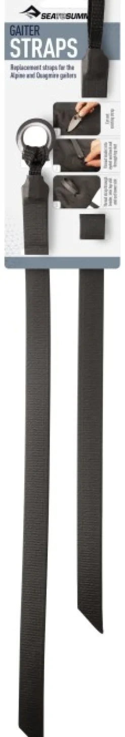 Sea to Summit Metsästysasusteet/Säärystimet^Gaiters Strap Replacement Pair Black