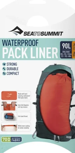 Sea to Summit Kuiva- Ja Pakkauspussit^kuivapussi, 70-90L, vihreä