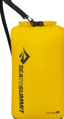 Sea to Summit kuivapussi, Sling Drybag 20L, keltainen| Kuiva- Ja Pakkauspussit