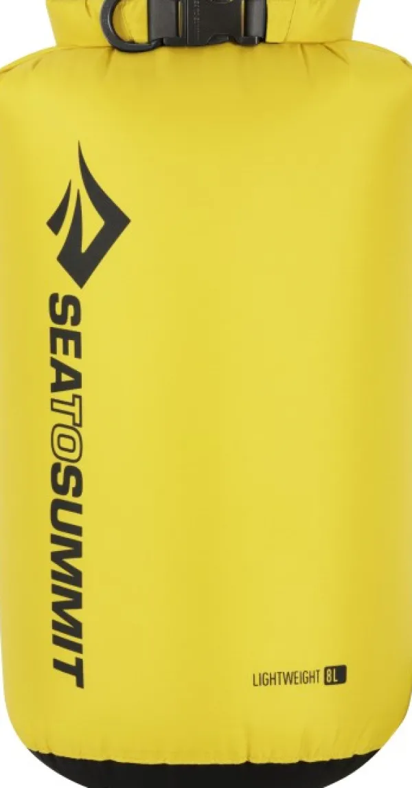 Sea to Summit Lightweight kuivapussi, 8 L keltainen| Kuiva- Ja Pakkauspussit