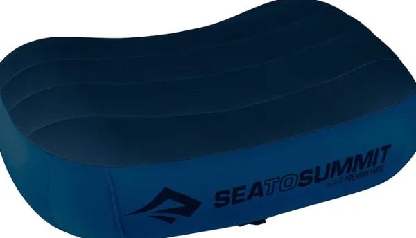 Sea to Summit Makuupussilakanat, peitot ja retkityynyt^Pillow Aeros Premium Large Navy Blue