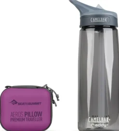 Sea to Summit Makuupussilakanat, peitot ja retkityynyt^Pillow Aeros Premium Traveller Magenta