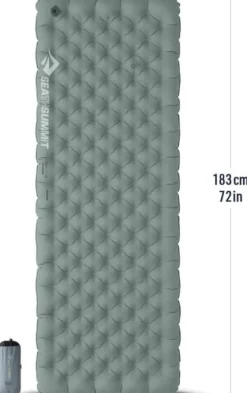 Sea to Summit Sleep Mat Air Etherlight XR Insulated Mat Regular Rectangular Wide| Makuualustat/Makuualustat -10 - 0 Asteeseen