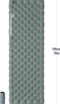 Sea to Summit Sleep Mat Air Etherlight XR Insulated Mat Large Rectangular| Makuualustat/Makuualustat -10 - 0 Asteeseen