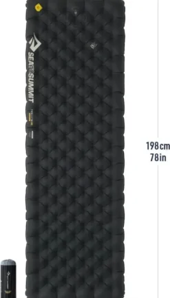 Sea to Summit Sleep Mat Air Etherlight XR Pro Insulated Mat Large Rectangular| Makuualustat/Makuualustat Alle -10 Asteeseen