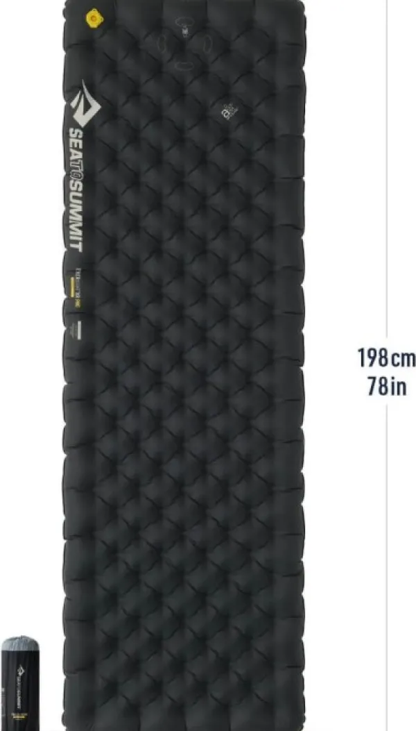 Sea to Summit Sleep Mat Air Etherlight XR Pro Insulated Mat Large Rectangular| Makuualustat/Makuualustat Alle -10 Asteeseen