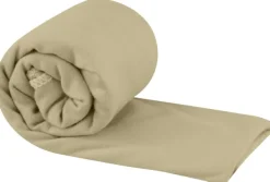 Sea to Summit Matkatarvikkeet^Towel Pocket taskupyyhe, 80 x 40 cm, hiekanruskea