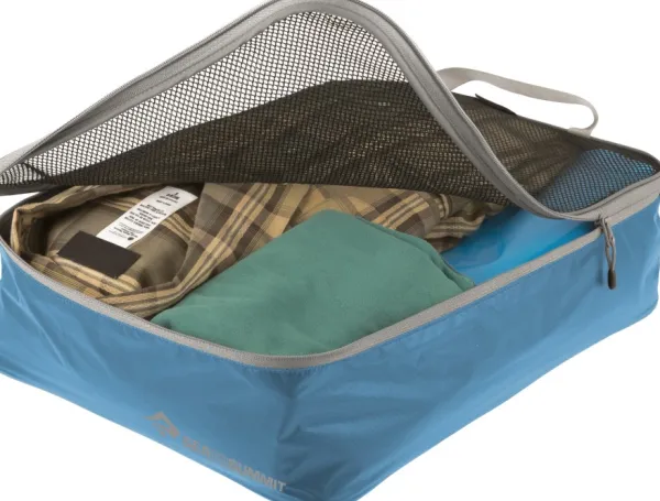 Sea to Summit Kuiva- Ja Pakkauspussit^Travelling Light Garment Mesh Bag Medium 8L Blue/Grey