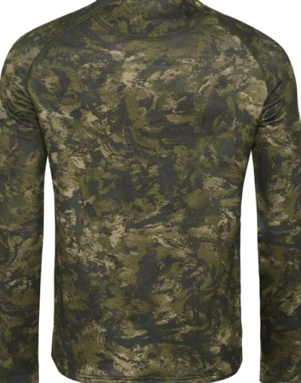 Seeland Active Camo L/S T-Shirt Invis Green| T-paidat Ja Pikeepaidat