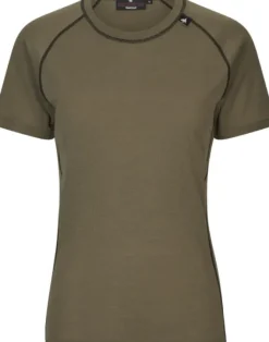Seeland Apex Aia Merino T-Shirt Women Covert Green| T-paidat Ja Pikeepaidat