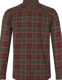 Seeland Metsästyspaidat^Glen Flannel Shirt paita, Red Forest Check