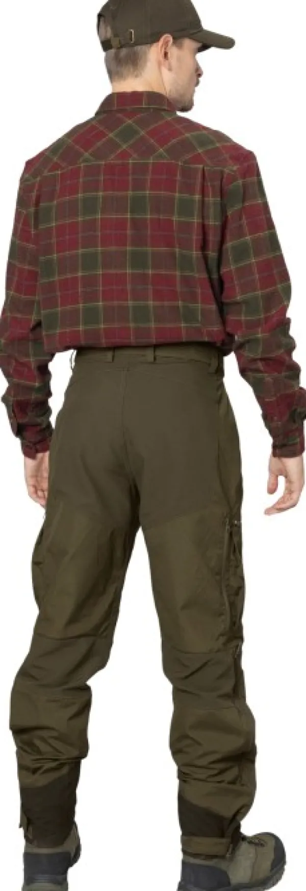 Seeland Metsästyspaidat^Glen Flannel Shirt paita, Red Forest Check