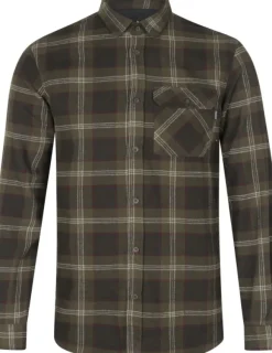 Seeland Metsästyspaidat^Glen Flannel Shirt paita, Pine Green Check