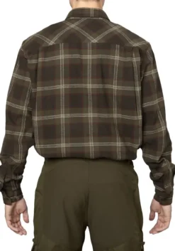 Seeland Metsästyspaidat^Glen Flannel Shirt paita, Pine Green Check