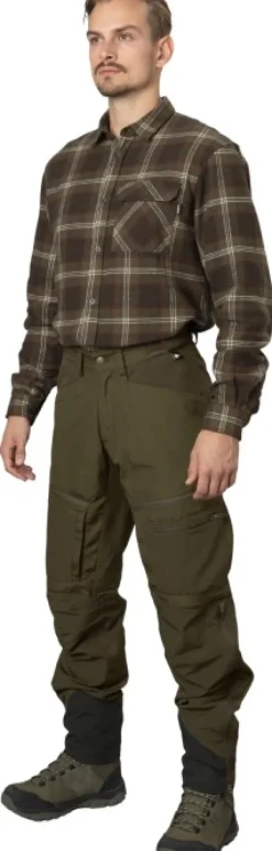 Seeland Metsästyspaidat^Glen Flannel Shirt paita, Pine Green Check