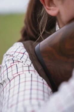 Seeland Metsästyspaidat^Kerry Shooting Shirt paita, Cabernet/Blue Check