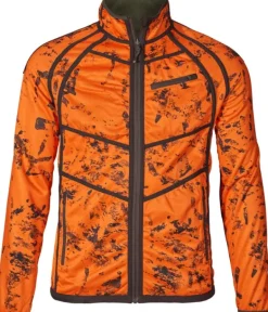 Seeland M's Vantage Reversible Fleece Pine Green/InVis Orange Blaze| Koiranohjaajan Vaatteet