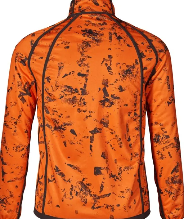 Seeland M's Vantage Reversible Fleece Pine Green/InVis Orange Blaze| Koiranohjaajan Vaatteet