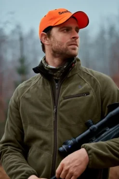 Seeland M's Vantage Reversible Fleece Pine Green/InVis Orange Blaze| Koiranohjaajan Vaatteet