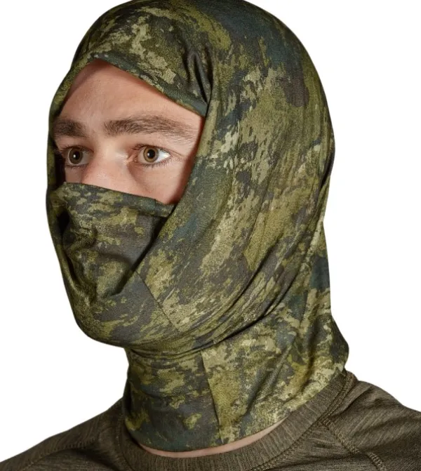 Seeland Metsästysasusteet/Kaulurit Ja Tuubihuivit Metsälle^Neck Gaiter tuubihuivi, vihreä/camo, 2 kpl