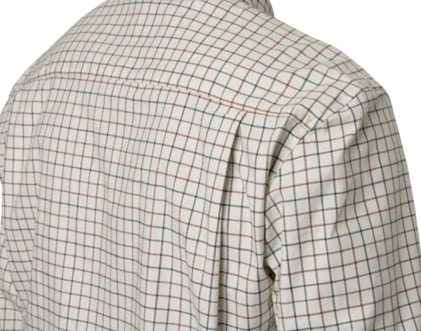 Seeland Metsästyspaidat^Oxford Shooting Shirt paita, Grape Leaf/Terracotta Check