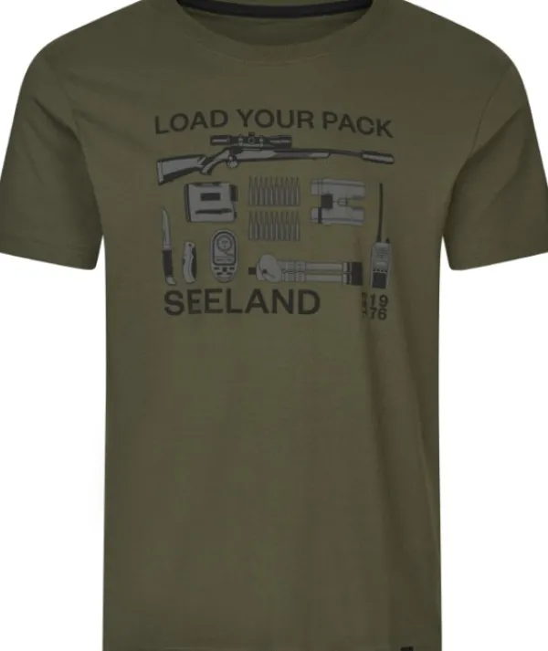 Seeland T-paidat Ja Pikeepaidat^Packning T-Shirt Grape Leaf